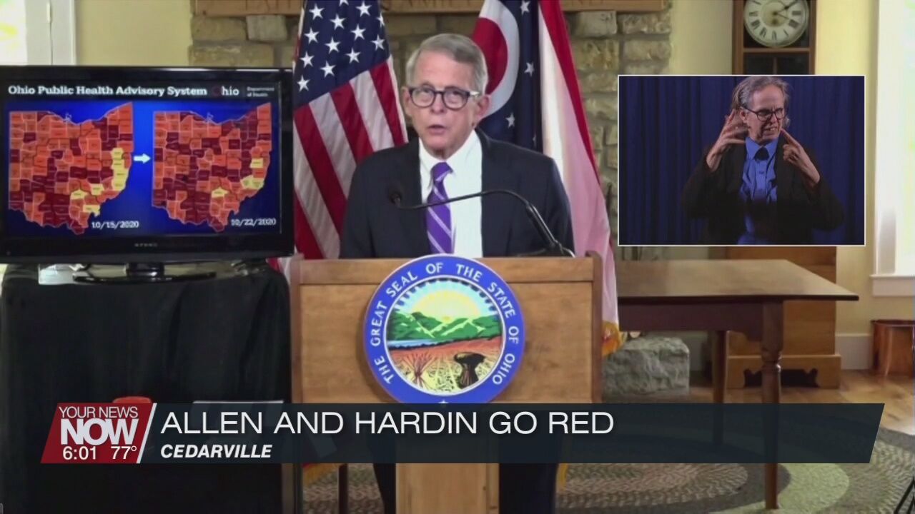2 more local counties turn red, as COVID-19 numbers climb